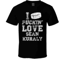 Load image into Gallery viewer, Sean Kuraly I Love Boston Hockey Fan T Shirt - image_c5776888-e233-4f18-90db-07c6fade0561