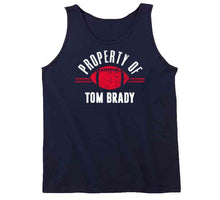 Load image into Gallery viewer, New England Property Of Tom Brady Football Fan T Shirt - image_c6f23dc3-8a42-461f-8ba7-0ac962803a70