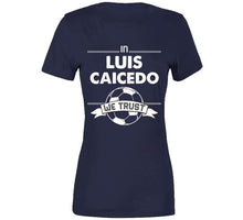 Load image into Gallery viewer, Luis Caicedo We Trust New England Soccer T Shirt - image_c77db86e-da6e-4f24-9f3b-cc91618c70e8