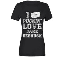 Load image into Gallery viewer, Jake DeBrusk I Love Boston Hockey Fan T Shirt - image_c81de5b4-1573-4017-95b4-9a2c715a8d58