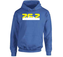 Load image into Gallery viewer, Boston Marathon inspired 26.2 miles City Skyline T Shirt - image_c8a450e4-2e31-413a-80f4-4e1dede10efd