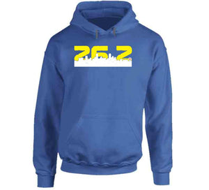 Boston Marathon inspired 26.2 miles City Skyline T Shirt - image_c8a450e4-2e31-413a-80f4-4e1dede10efd