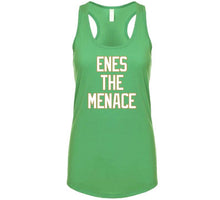 Load image into Gallery viewer, Enes Kanter Enes The Menace Boston Basketball Fan T Shirt - image_c8c89b35-8e95-4be5-80d6-aea570b58041