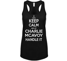 Load image into Gallery viewer, Charlie McAvoy Keep Calm Boston Hockey Fan T Shirt - image_c8fee1f5-da18-4b03-982b-54093d908224