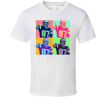 Load image into Gallery viewer, Rob Gronkowski The Gronk Warhol Style New England Football Fan T Shirt - image_c94b7e30-6cb4-43fb-9738-f457f67ffee7