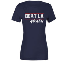 Load image into Gallery viewer, Beat LA Again New England Football Fan Distressed T Shirt - image_c9696327-cc8c-463f-8e1b-22e16d6ec1cb