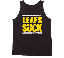 Load image into Gallery viewer, Leafs Suck Boston Playoff Hockey Fan T Shirt - image_c9696dae-a8fc-4fa2-a46b-f6288ec85632