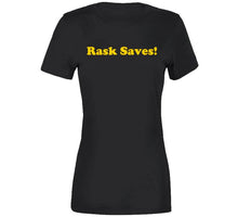 Load image into Gallery viewer, Rask Saves Tuukka Rask Boston Hockey Fan T Shirt - image_cb045f19-63b9-436b-a5d7-6949947ae797