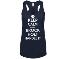 Load image into Gallery viewer, Brock Holt Keep Calm Boston Baseball Fan T Shirt - image_cb6dc61c-ec00-4ff2-a84f-e5ec67fca7b1