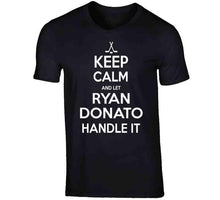 Load image into Gallery viewer, Ryan Donato Keep Calm Boston Hockey Fan T Shirt - image_cbd09ab9-2205-4570-94fc-0e61f927d873