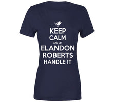 Load image into Gallery viewer, Elandon Roberts Keep Calm New England Football Fan T Shirt - image_cd617802-53c6-4bec-b9e4-9639a292af86