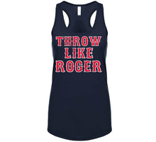 Load image into Gallery viewer, Roger Clemens Throw Like Roger Hall of Fame Boston Baseball Fan T Shirt - image_cd8e8136-6469-4289-b889-b86494918f06