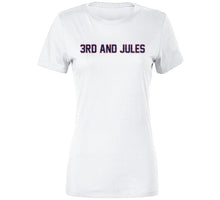 Load image into Gallery viewer, 3rd and Jules Julian Edelman MVP New England Football Fan T Shirt - image_cee40e08-c611-41fd-9929-3c54c077fdc9