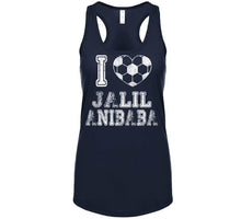 Load image into Gallery viewer, Jalil Anibaba I Heart New England Soccer T Shirt - image_cfb525a1-c8fc-4ab6-942e-53e6cd4528fb