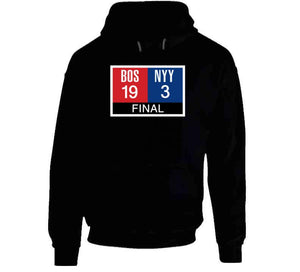 Boston Scoreboard 19 To 3 New York Rivalry Baseball Fan T Shirt - image_cfda7e5b-c1a9-4bc9-a999-d927ef0a2481