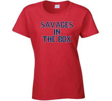 Load image into Gallery viewer, Savages In The Box Boston Baseball Fan V2 T Shirt - image_d0c06fb3-0196-4e6f-8925-9be2c4772019
