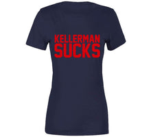 Load image into Gallery viewer, Max Kellerman Sucks New England Football Fan T Shirt - image_d0ff3954-3897-45d5-904f-b5ea1951185e