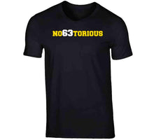 Load image into Gallery viewer, Brad Marchand Nosetorious 63 Boston Hockey Fan T Shirt - image_d14c2eb0-4b7a-4165-92ed-9e43c045f933