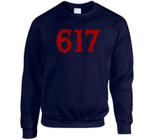 Load image into Gallery viewer, Boston Area Code Boston Baseball Fan T Shirt - image_d16b0d5c-ac25-4545-b150-a68433e2c308