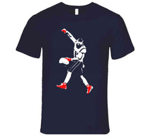 Load image into Gallery viewer, Julian Edelman Silhouette MVP New England Football Fan T Shirt - image_d18f9c7b-85df-4e5b-a180-868f3cf8e16c