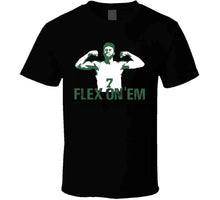 Load image into Gallery viewer, Jaylen Brown Flex On Em Boston Basketball Fan T Shirt - image_d1b74e5f-96cf-4e47-9311-be46b1175c03