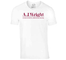 Load image into Gallery viewer, AJ Wright DEPARTMENT STORE Retro Distressed v2 T Shirt - image_d290347f-7706-41ff-9d16-e7ec3e7a3263