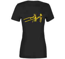 Load image into Gallery viewer, Patrice Bergeron Brad Marchand Pulp Fiction Parody Boston Hockey Fan T Shirt - image_d2e1500d-63c8-4c76-a318-6c4f5354b1f5