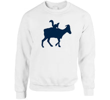 Load image into Gallery viewer, Julian Edelman Tom Brady The Goat and The Squirrel New England Football Fan v2 T Shirt - image_d3558b9c-2fb1-49c5-9f3c-44394ad25b2c