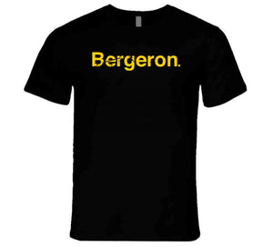 Boston Hockey Legend Patrice Bergeron Fan Distressed T Shirt - image_d364f5dc-745f-4df7-8fa4-fe42210f2a77