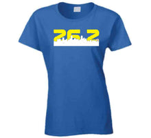 Load image into Gallery viewer, Boston Marathon inspired 26.2 miles City Skyline T Shirt - image_d3c1d1fd-58fe-477b-a02c-729c28b033f4