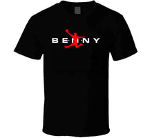 Load image into Gallery viewer, Air Benny Andrew Benintendi Silhouette Boston Baseball Fan Black T Shirt - image_d3c8ea64-9b0a-43c3-8abd-c96ca654b834