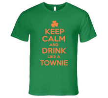 Load image into Gallery viewer, Keep Calm Townie St Pat's T Shirt - image_d478692a-92cc-4487-901c-030454fddd66