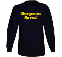 Load image into Gallery viewer, Patrice Bergeron Save Boston Hockey Fan T Shirt - image_d5576330-413d-4d64-83fe-ef6ad08da215