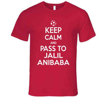 Load image into Gallery viewer, Jalil Anibaba Keep Calm Pass To New England Soccer T Shirt - image_d5aa444a-1c33-4d87-8b75-6fc5dcf19c27
