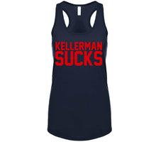 Load image into Gallery viewer, Max Kellerman Sucks New England Football Fan T Shirt - image_d5d8ee03-662a-483c-9e87-37d9ed969a25