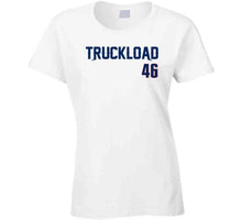 Load image into Gallery viewer, James Develin Truckload 46 Nickname New England Football Fan T Shirt - image_d662f013-3a5e-4a3e-915a-fc91909fa252