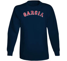 Load image into Gallery viewer, Boston Faithful Garcia Baseball Fan Distressed Navy T Shirt - image_d752265e-722c-4556-baea-e8773f3a56d1