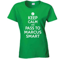 Load image into Gallery viewer, Marcus Smart Keep Calm Boston Basketball Fan T Shirt - image_d759f7a4-d722-4f5b-b422-91b5c0035be7