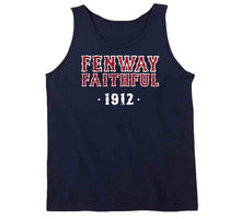 Load image into Gallery viewer, Fenway Faithful Est 1912 Boston Baseball Fan T Shirt - image_d881d2f3-92b7-41ff-836d-e6ddc0c196d4