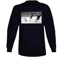 Load image into Gallery viewer, Bobby Orr Classic Score and Soar Famous Photo Boston Hockey Fan T Shirt - image_d89a3de4-10bc-4dc0-b226-8610b5c722b6