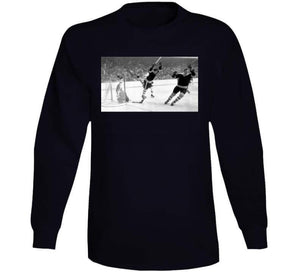 Bobby Orr Classic Score and Soar Famous Photo Boston Hockey Fan T Shirt - image_d89a3de4-10bc-4dc0-b226-8610b5c722b6