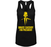 Load image into Gallery viewer, Bruce Cassidy For President Boston Hockey Fan v2 T Shirt - image_d8c96693-cdde-4b31-95a2-9f1e2ac38c3c
