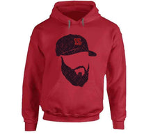 Load image into Gallery viewer, Dustin Pedroia Head Silhouette Boston Baseball Distressed T Shirt - image_d8dd24c1-99bf-4091-8e6d-91349081c61e