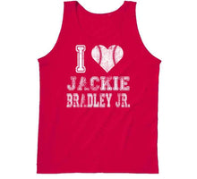 Load image into Gallery viewer, Jackie Bradley Jr I Heart Boston Baseball Fan T Shirt - image_d905ccda-651d-47a9-97ad-76a430c8e9b1