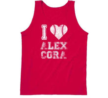 Load image into Gallery viewer, Alex Cora I Heart Boston Baseball Fan T Shirt - image_d9c26991-3d01-4cb7-9c42-bbe0ccd69360