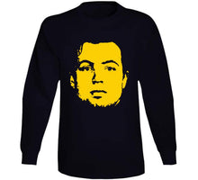 Load image into Gallery viewer, Charlie Mcavoy Big Face Silhouette Boston Hockey Fan T Shirt - image_da668727-afbb-4817-b0d7-28cc2a8126cf