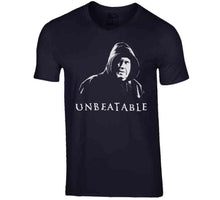Load image into Gallery viewer, Bill Belichick New England Unbeatable Unbreakable Parody Football Fan T Shirt - image_db0040ea-6c03-4066-a2d1-5ad3b9a8ac63