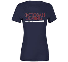 Load image into Gallery viewer, Octobah is Coming Game of Thrones Parody Boston Baseball Fan T Shirt - image_db7a5436-7193-455a-bf2c-ed5a45817d5c