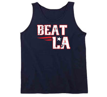 Load image into Gallery viewer, Beat La Football New England Fan Distressed T Shirt - image_dbed5571-063f-4059-9194-784f34a49fd8