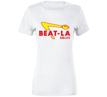Load image into Gallery viewer, Funny Beat LA in out Parody New England Football Fan T Shirt - image_dc073241-c99a-4319-bfe3-812688b010b4